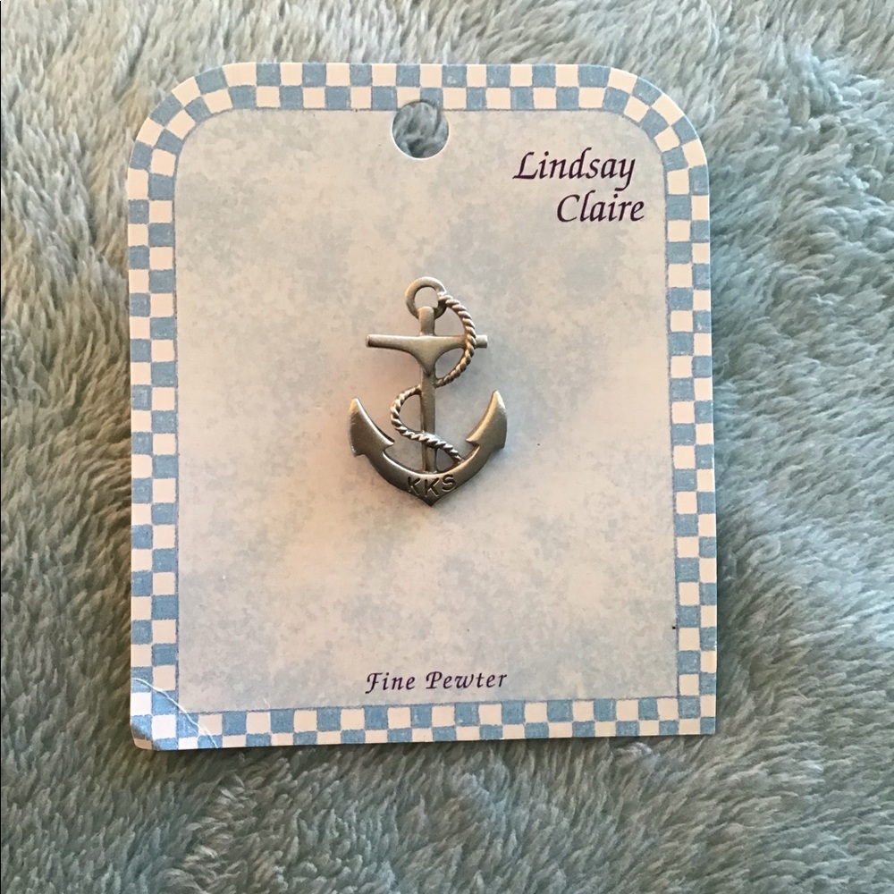 Lindsay Claire Pewter Pin